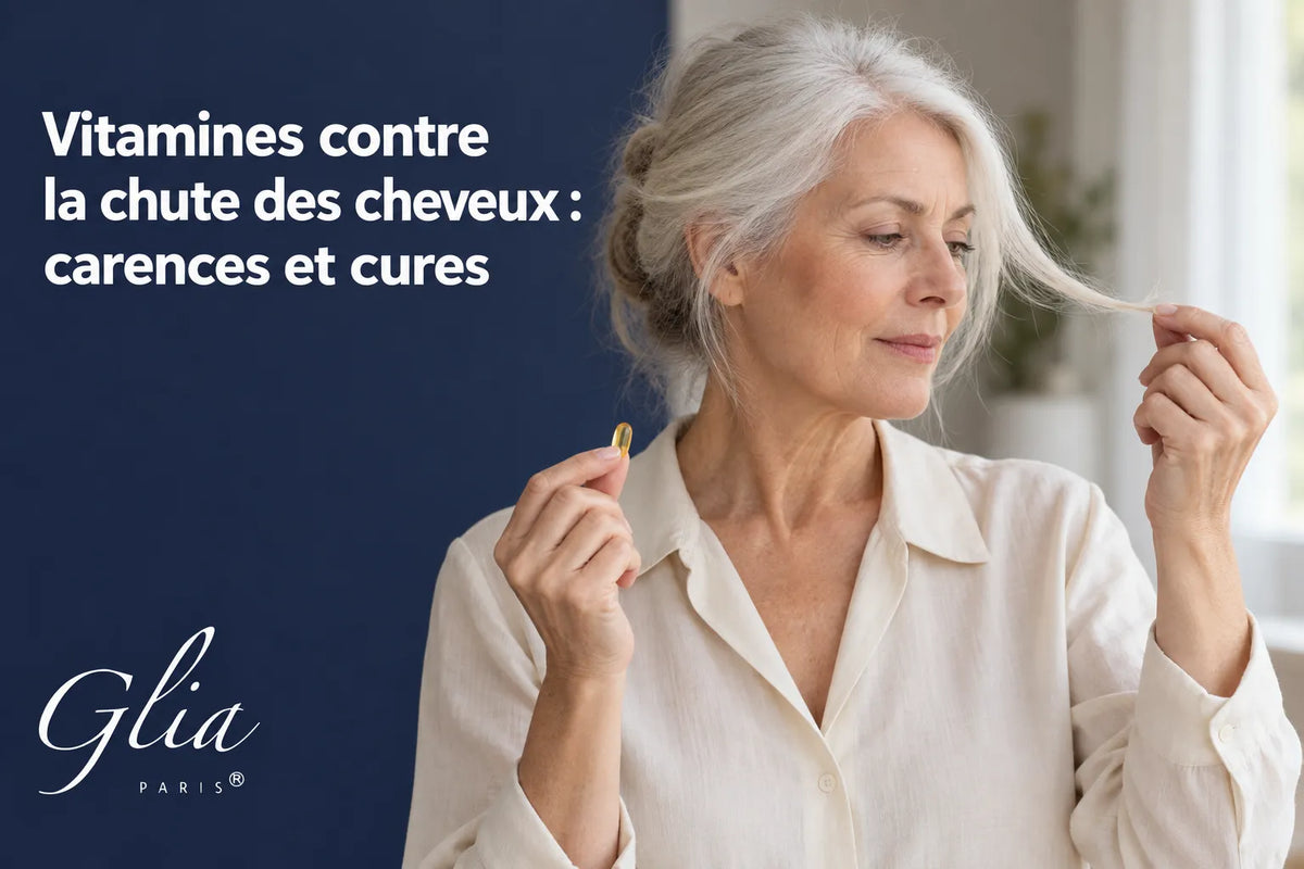Vitamines contre la chute des cheveux : carences et cures